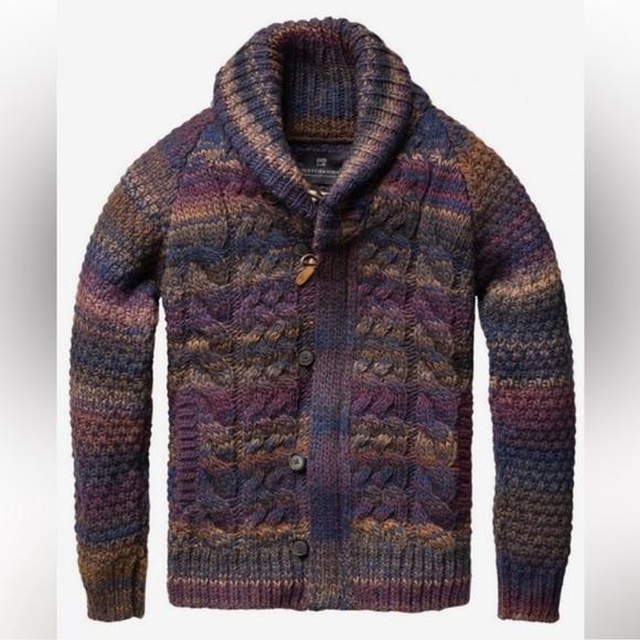 Scotch & Soda Sweaters - SCOTCH AND SODA Rare Wool Cardigan Zip Sweater
Amsterdam Couture Mens Women’s